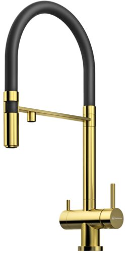 Смеситель Omoikiri Kanto-PVD-LG латунь/светлое золото, 4994014